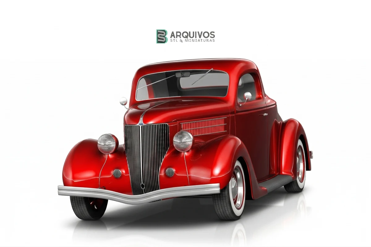 Modelo 3D STL - Ford 1936 Coupe